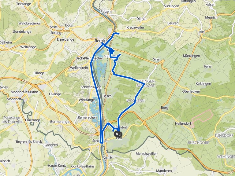 Mosel-Tour: Perl, Schengen, Remich, Römische Villa Nennig | E ...